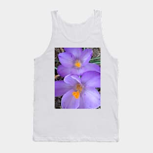 Purple Crocus Tank Top